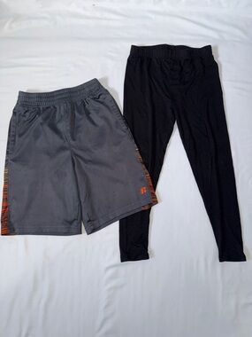 Set of Russell shorts and 32 Degrees thermal pant